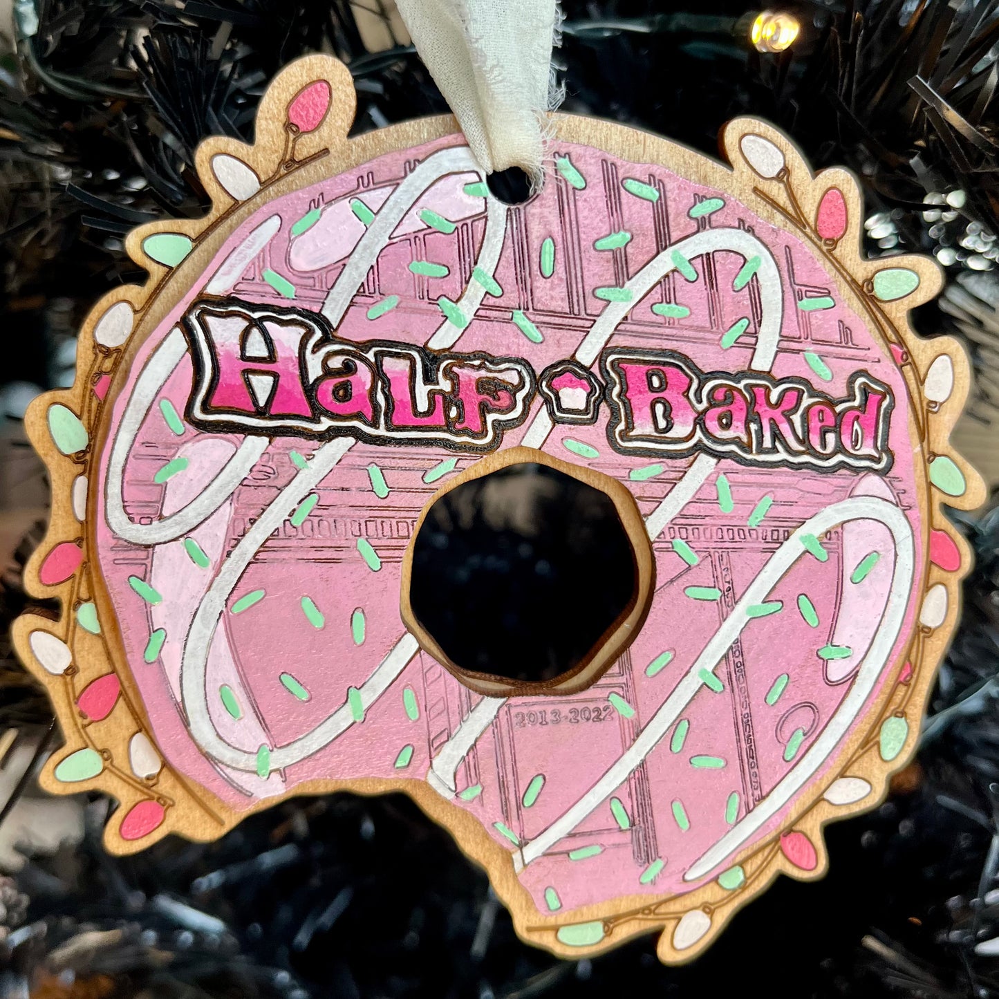 Half Baked Ornament MADE TO ORDER ONLY