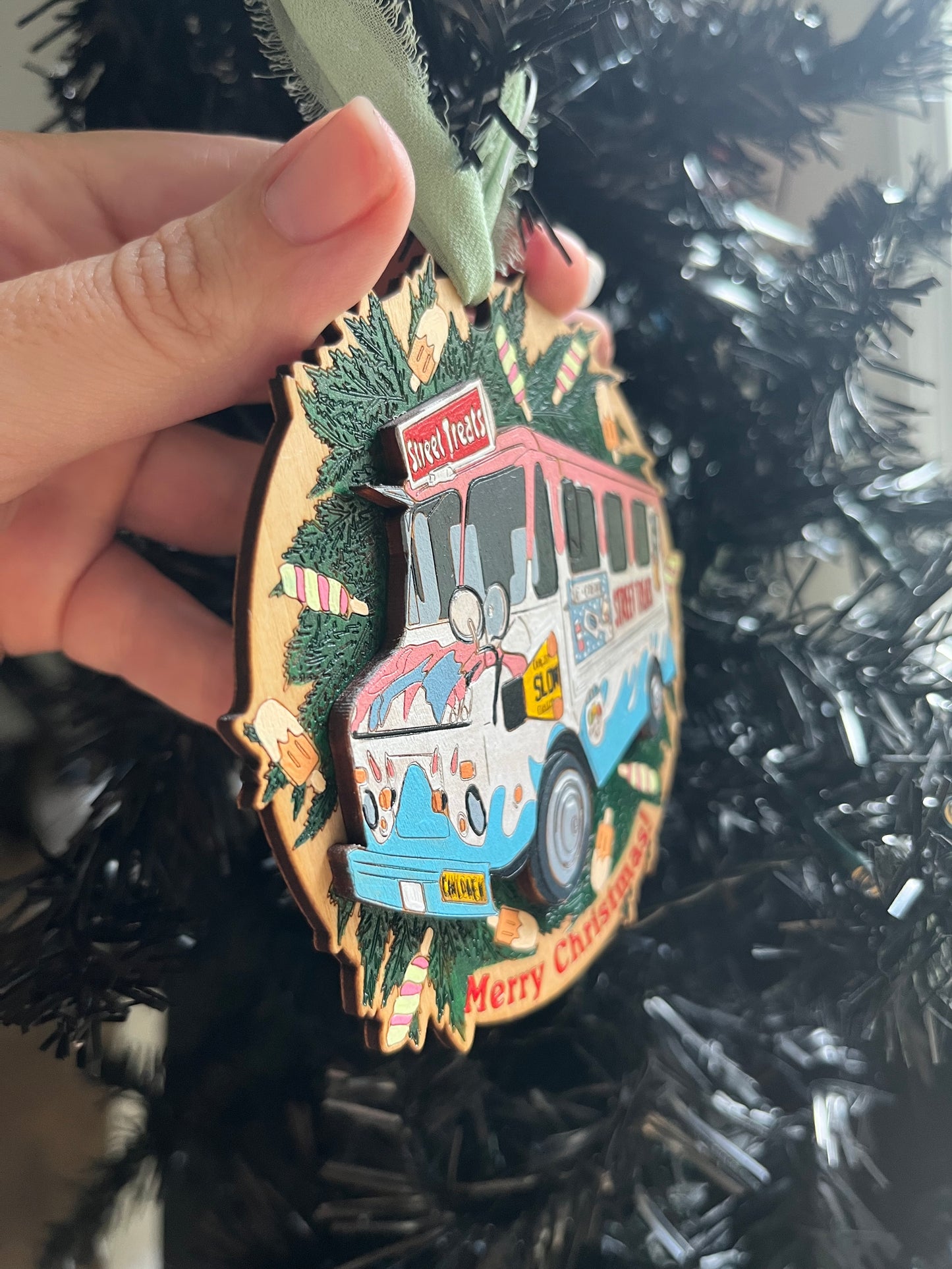 Street Treats Ice-cream Truck Ornament