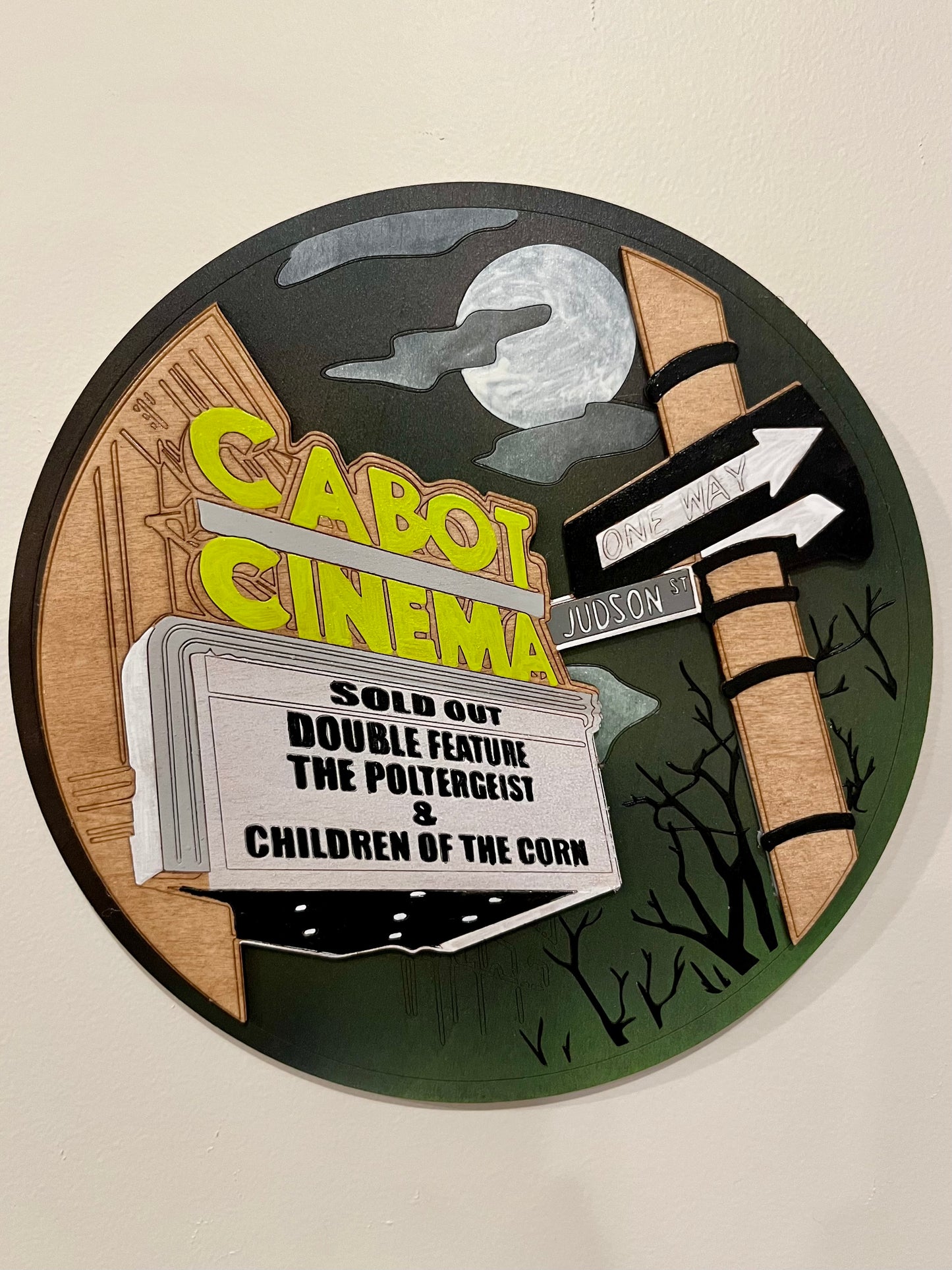 Cabot Horror Double Feature: The Poltergeist & Children of the Corn Decorative Plaque