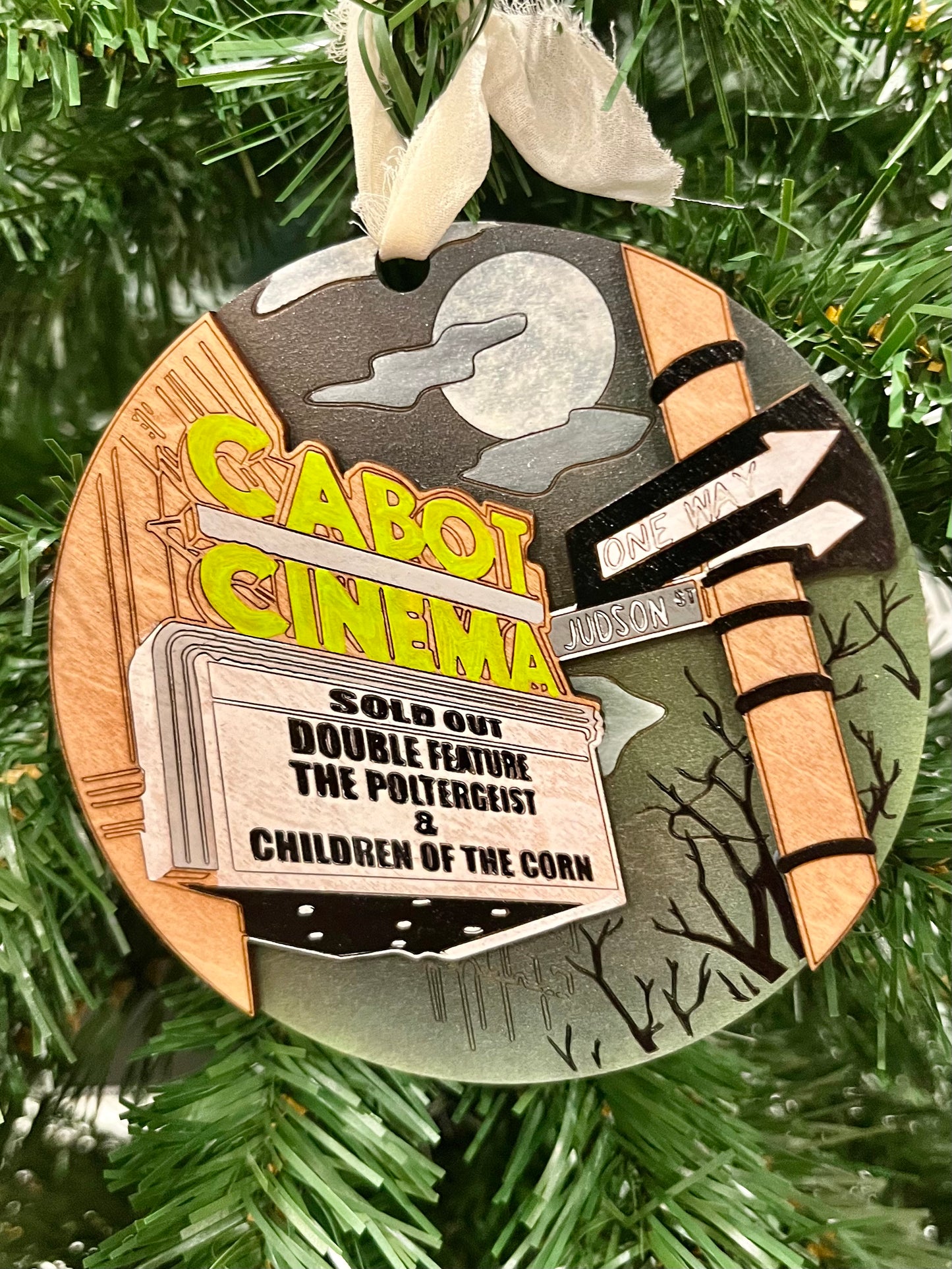Cabot Horror Double Feature: The Poltergeist & Children of the Corn Ornament