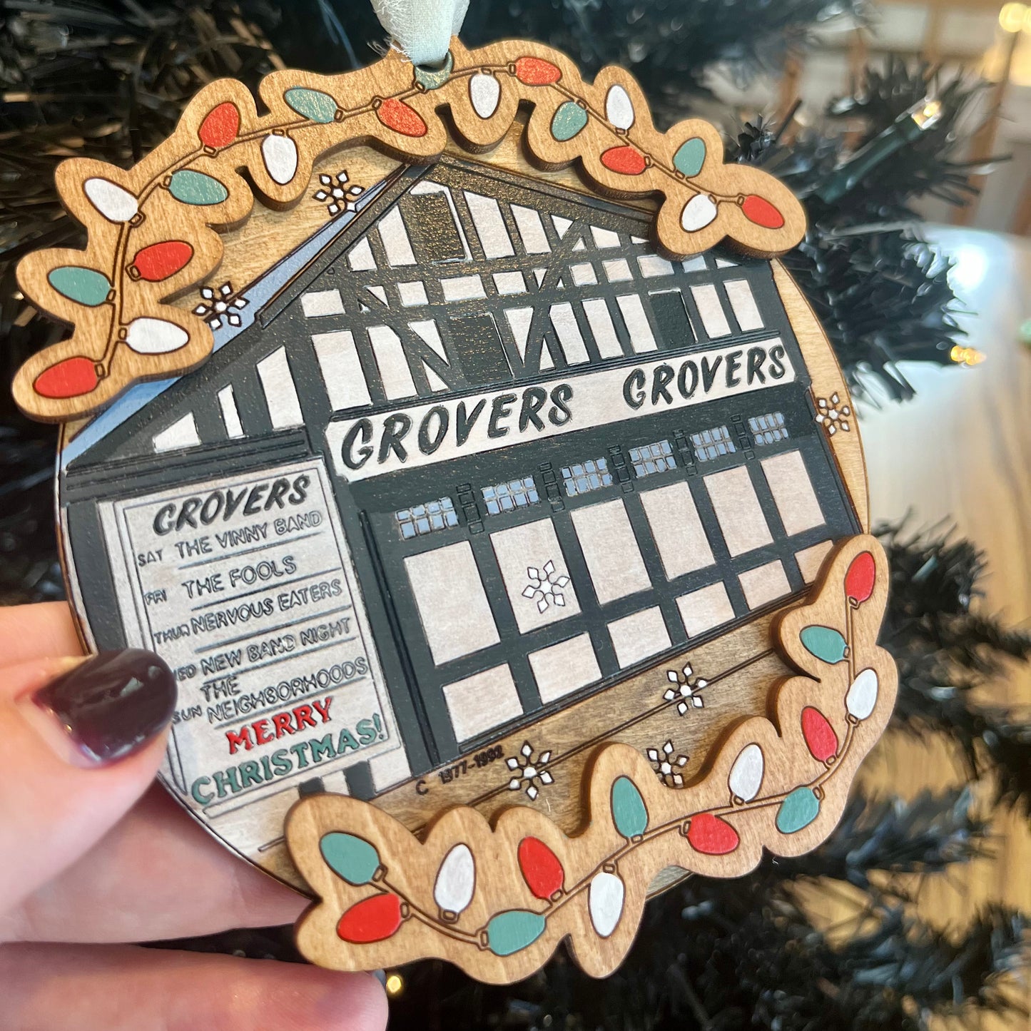 Grovers Vintage Ornament MADE TO ORDER ONLY