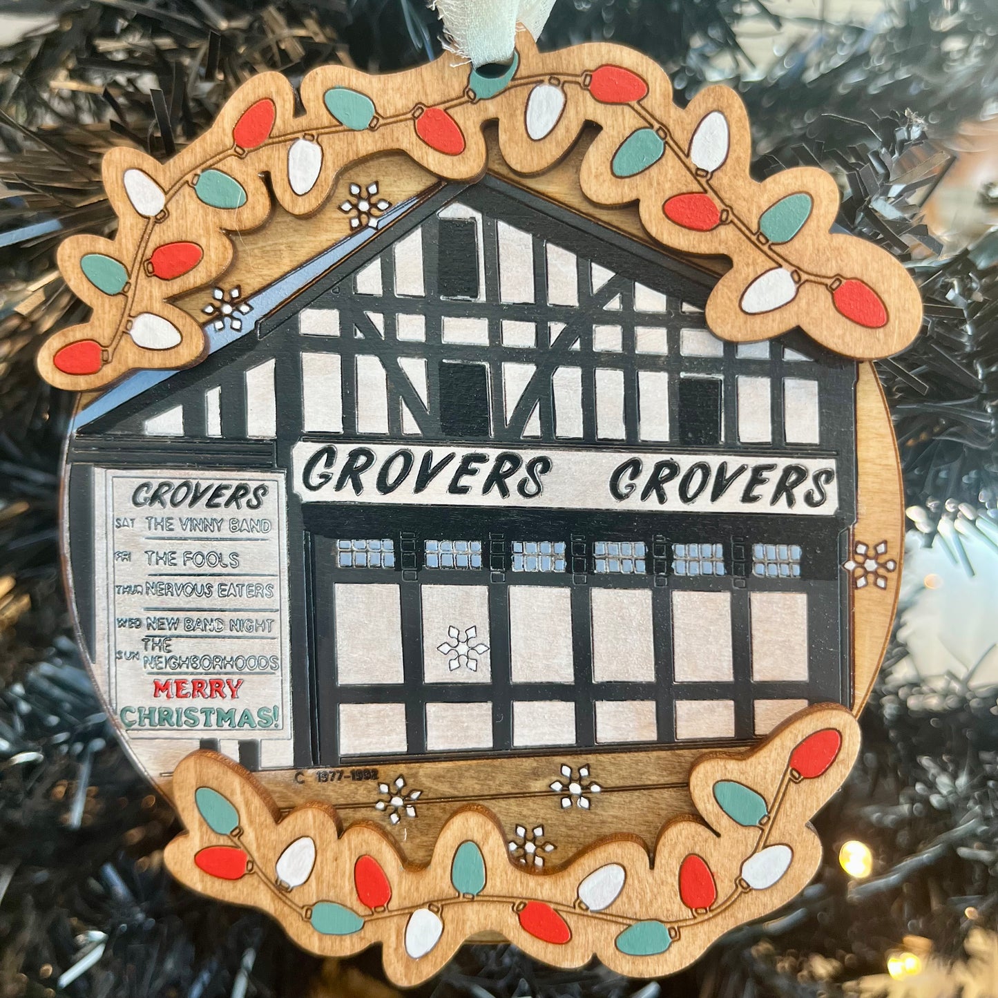 Grovers Vintage Ornament MADE TO ORDER ONLY