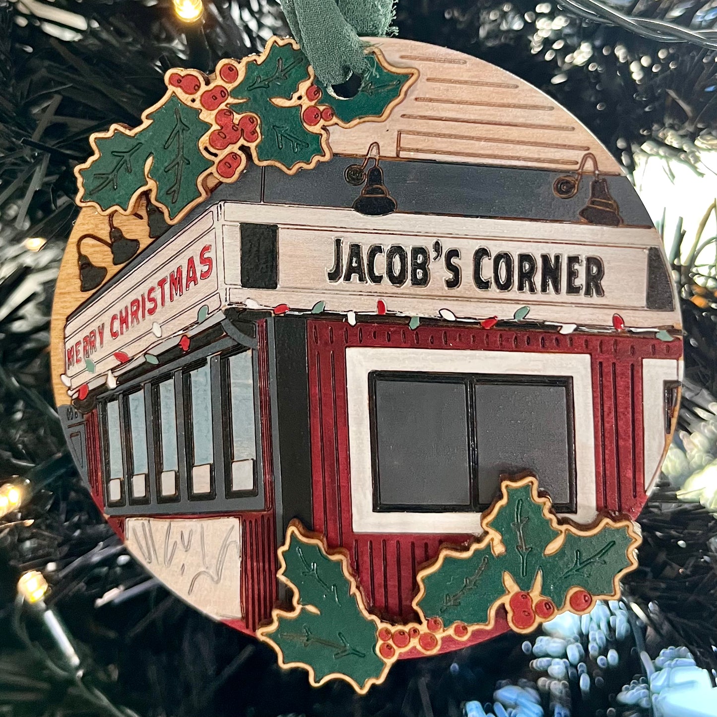 Jacob's Corner Ornament MADE TO ORDER ONLY