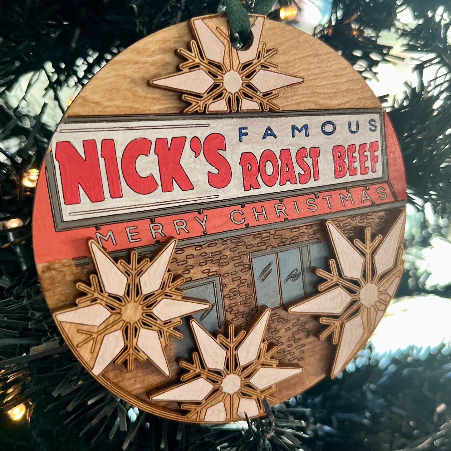 Nick's Famous Roast Beef Ornament