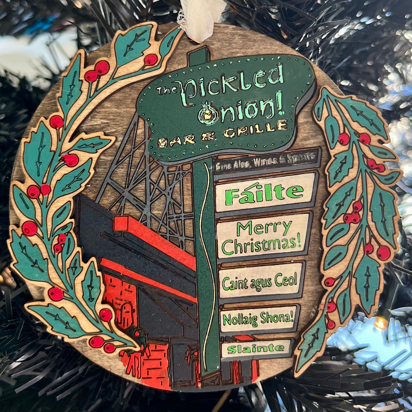 Pickled Onion Ornament MADE TO ORDER ONLY