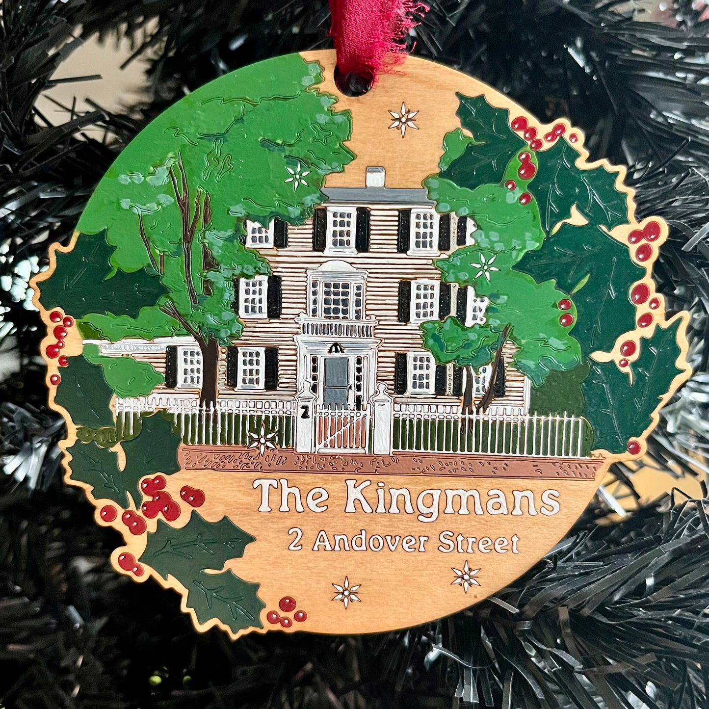 Custom Home Christmas Ornament