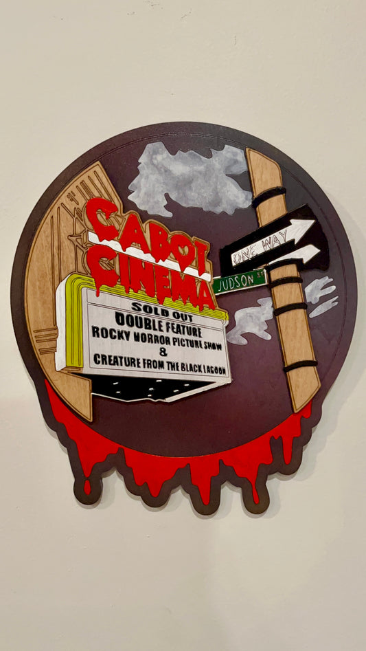 Cabot Horror Double Feature: The Rocky Horror Picture Show & Creature From The Black Lagoon Decorative Plaque