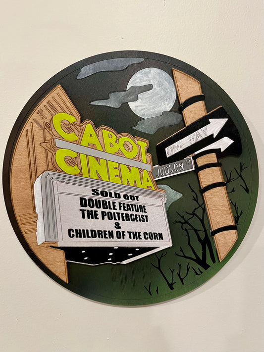 Cabot Horror Double Feature: The Poltergeist & Children of the Corn Decorative Plaque