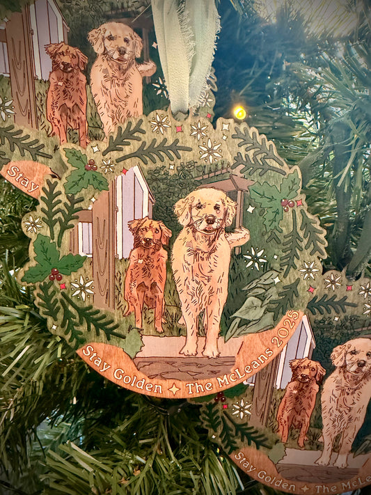 Custom Pet Ornament