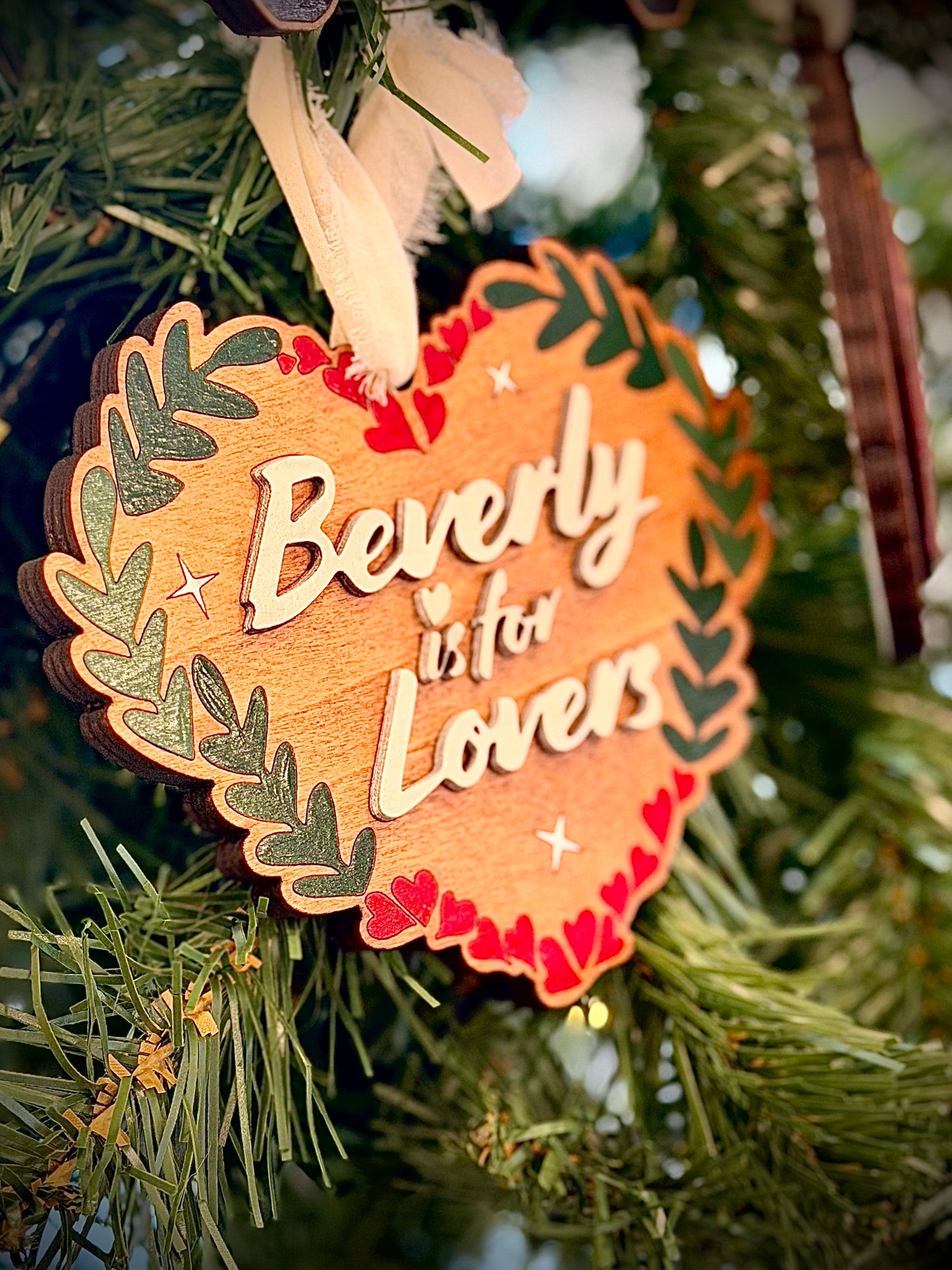 Beverly is for Lovers Ornament Pre Order by 2/1