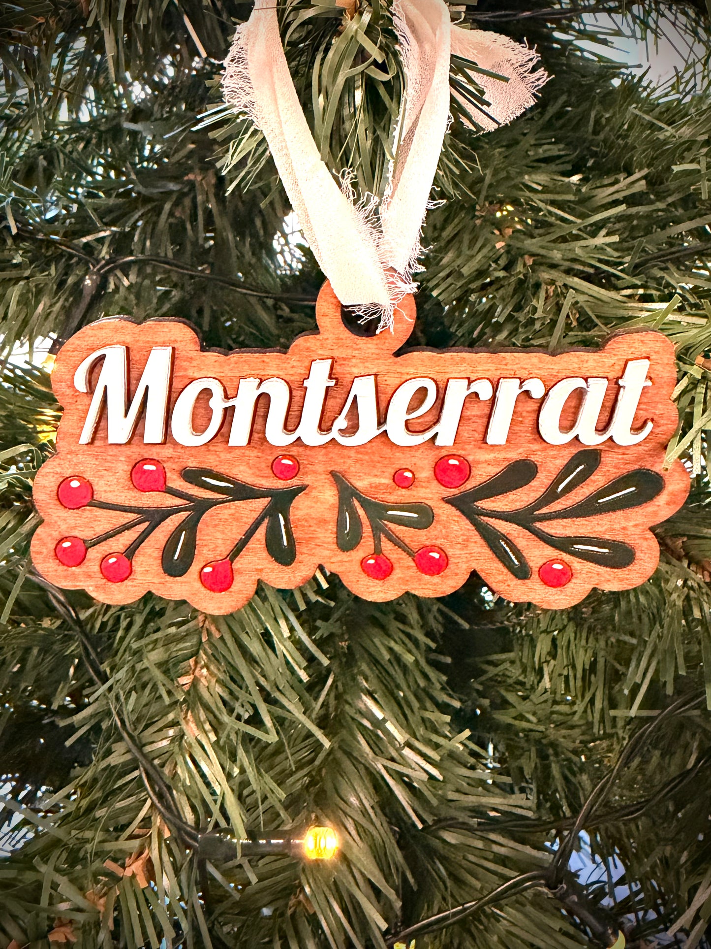 Montserrat Ornament