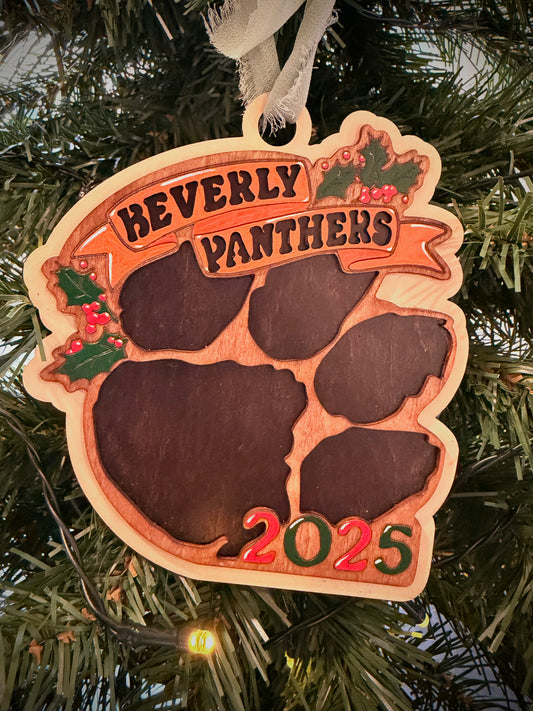 Beverly Panthers 2025 Ornament