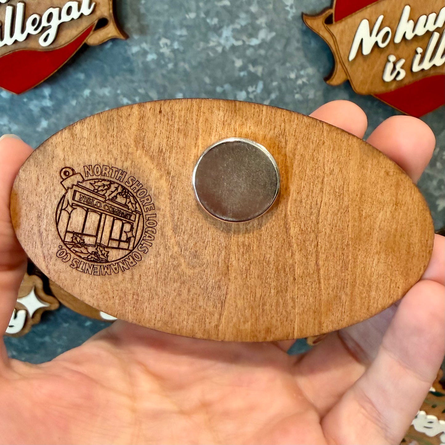 Shoebert Fridge Magnet