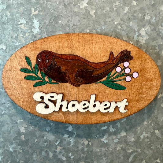 Shoebert Fridge Magnet