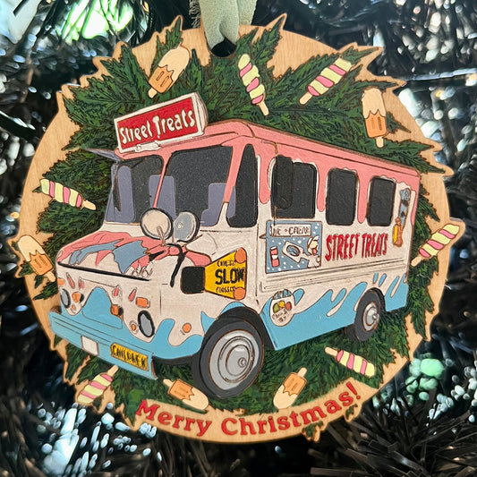 Street Treats Ice-cream Truck Ornament